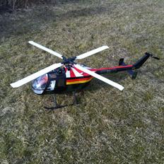 Helikopter BO-105 mil. graupner 