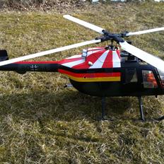 Helikopter BO-105 mil. graupner 