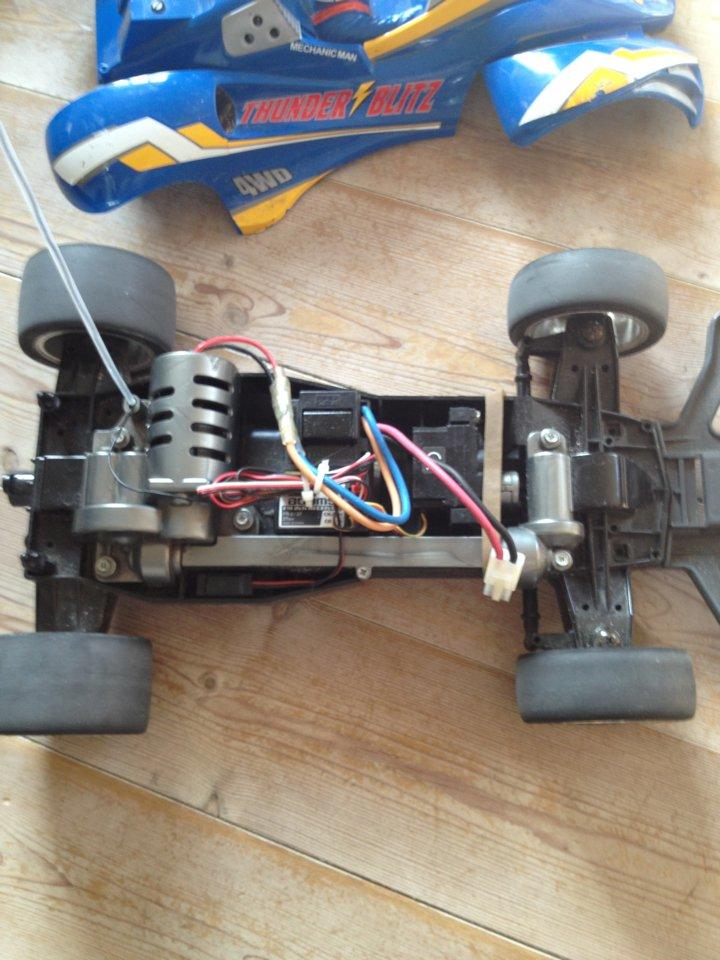 Bil tamiya thunderblitz onroad billede 4