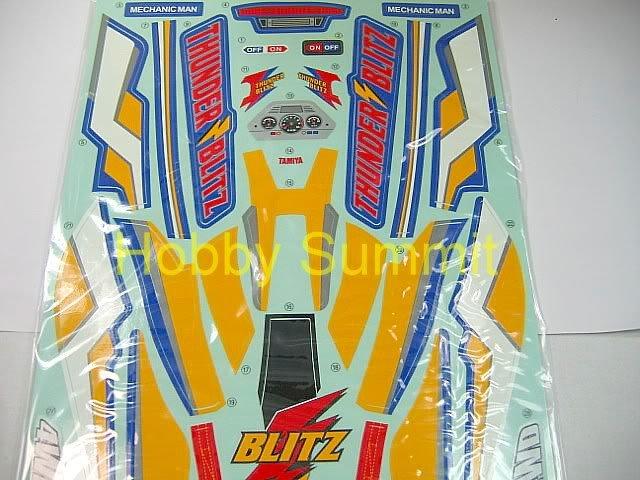 Bil tamiya thunderblitz onroad billede 11