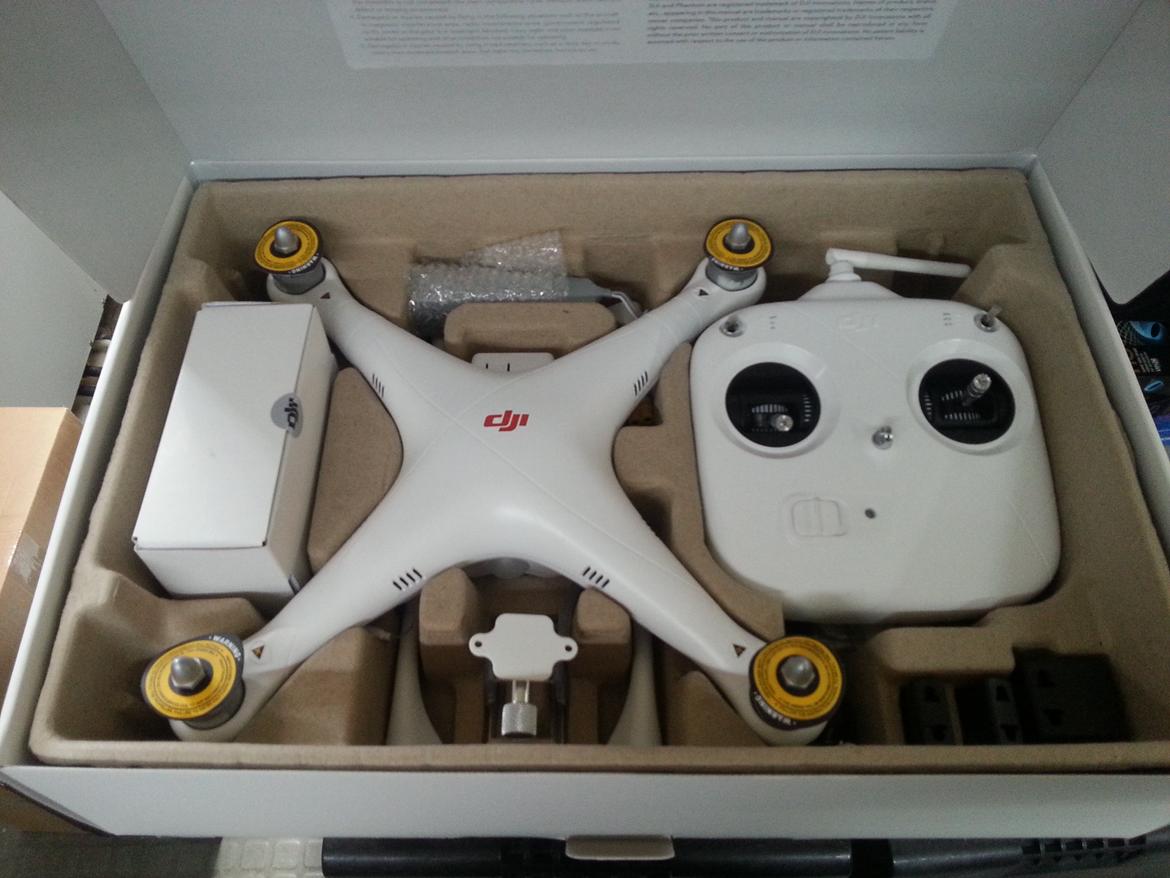 Multirotor Dji Phantom billede 3