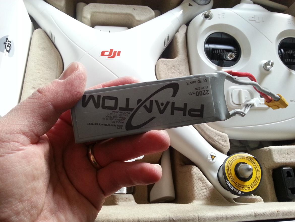 Multirotor Dji Phantom billede 5