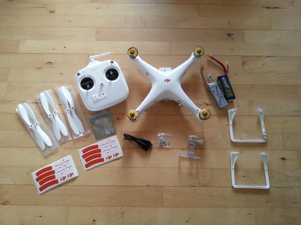 Multirotor Dji Phantom billede 6