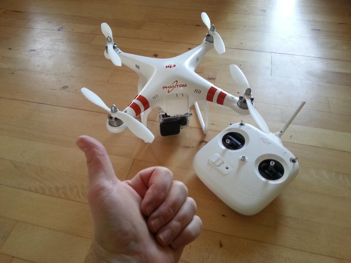 Multirotor Dji Phantom billede 9