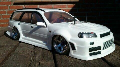 Bil TA-04r nissan stage-R billede 3