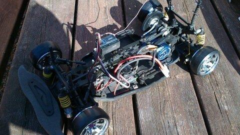 Bil TA-04r nissan stage-R billede 7