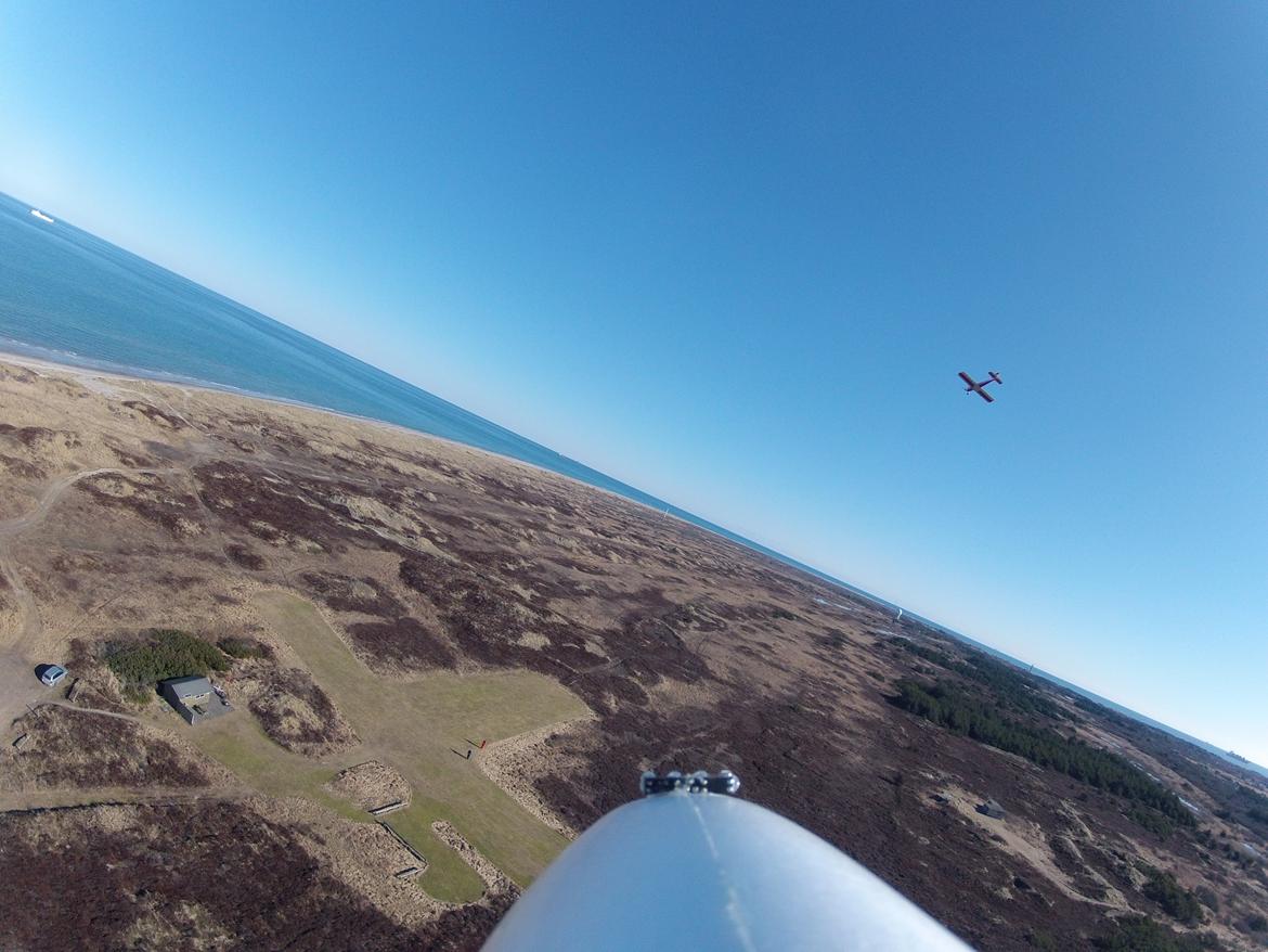 Fly Hobbyking Bixler 2 1500mm /Flaps GoPro/PV - Fra første tur med makkeren i sigte billede 19