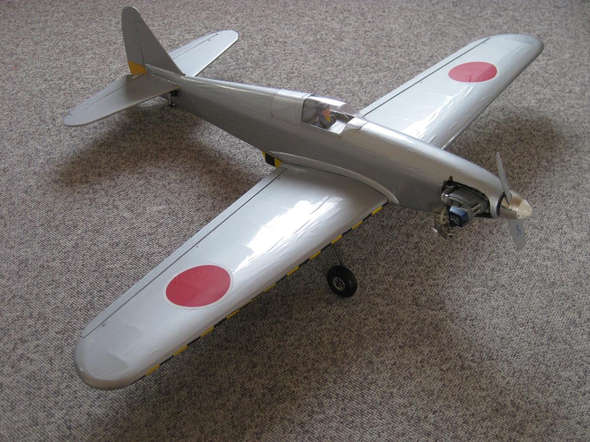Fly Kawasaki  Ki-61 (solgt) billede 1