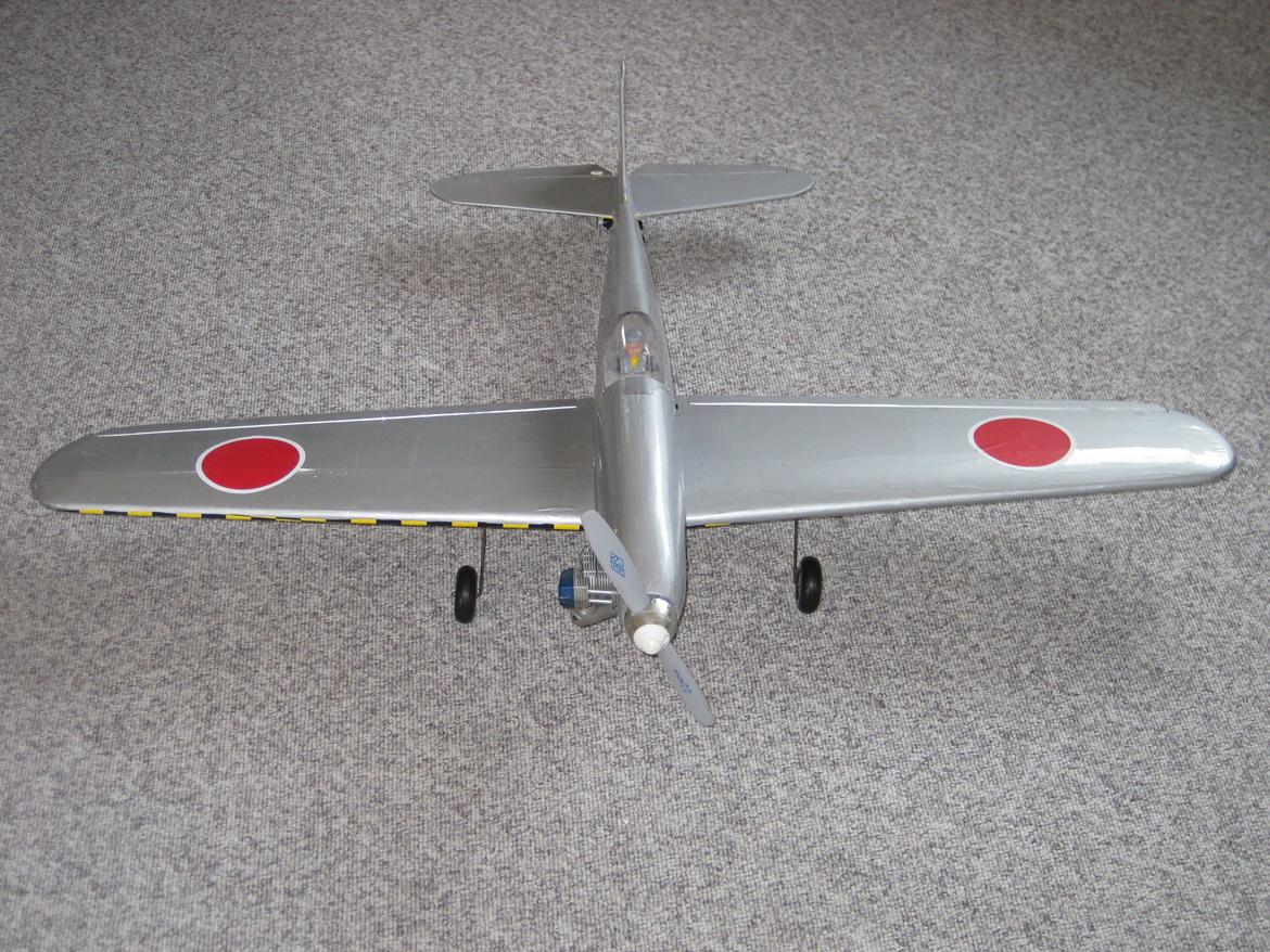 Fly Kawasaki  Ki-61 (solgt) billede 2