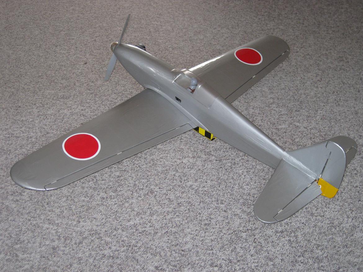 Fly Kawasaki  Ki-61 (solgt) billede 3
