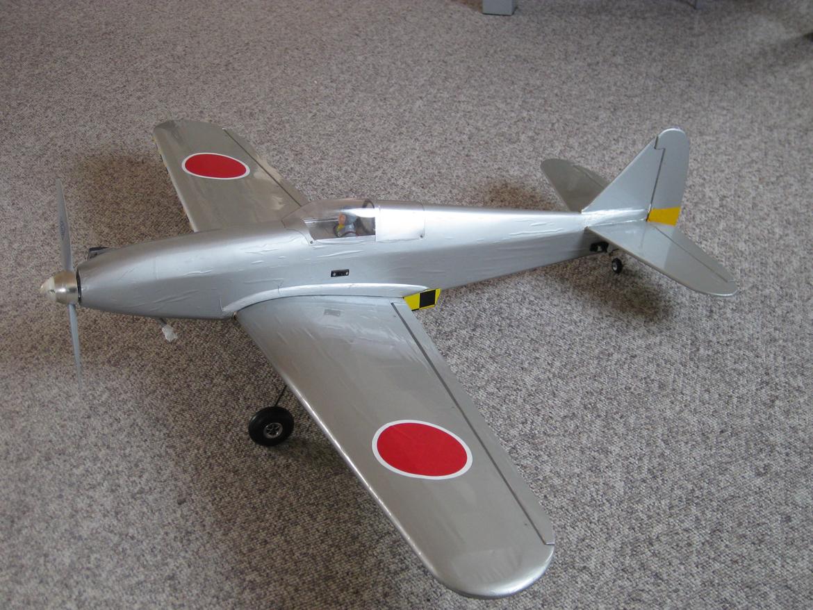 Fly Kawasaki  Ki-61 (solgt) billede 4