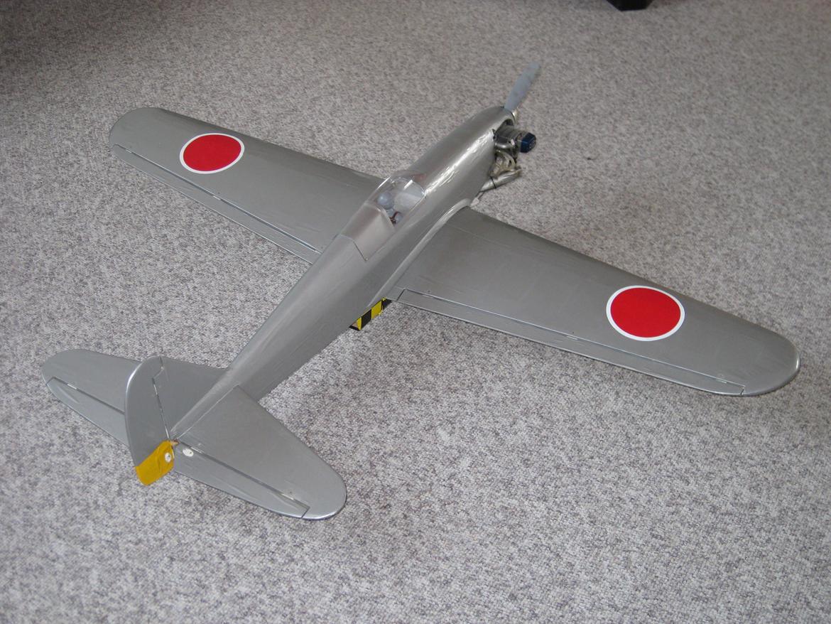 Fly Kawasaki  Ki-61 (solgt) billede 6