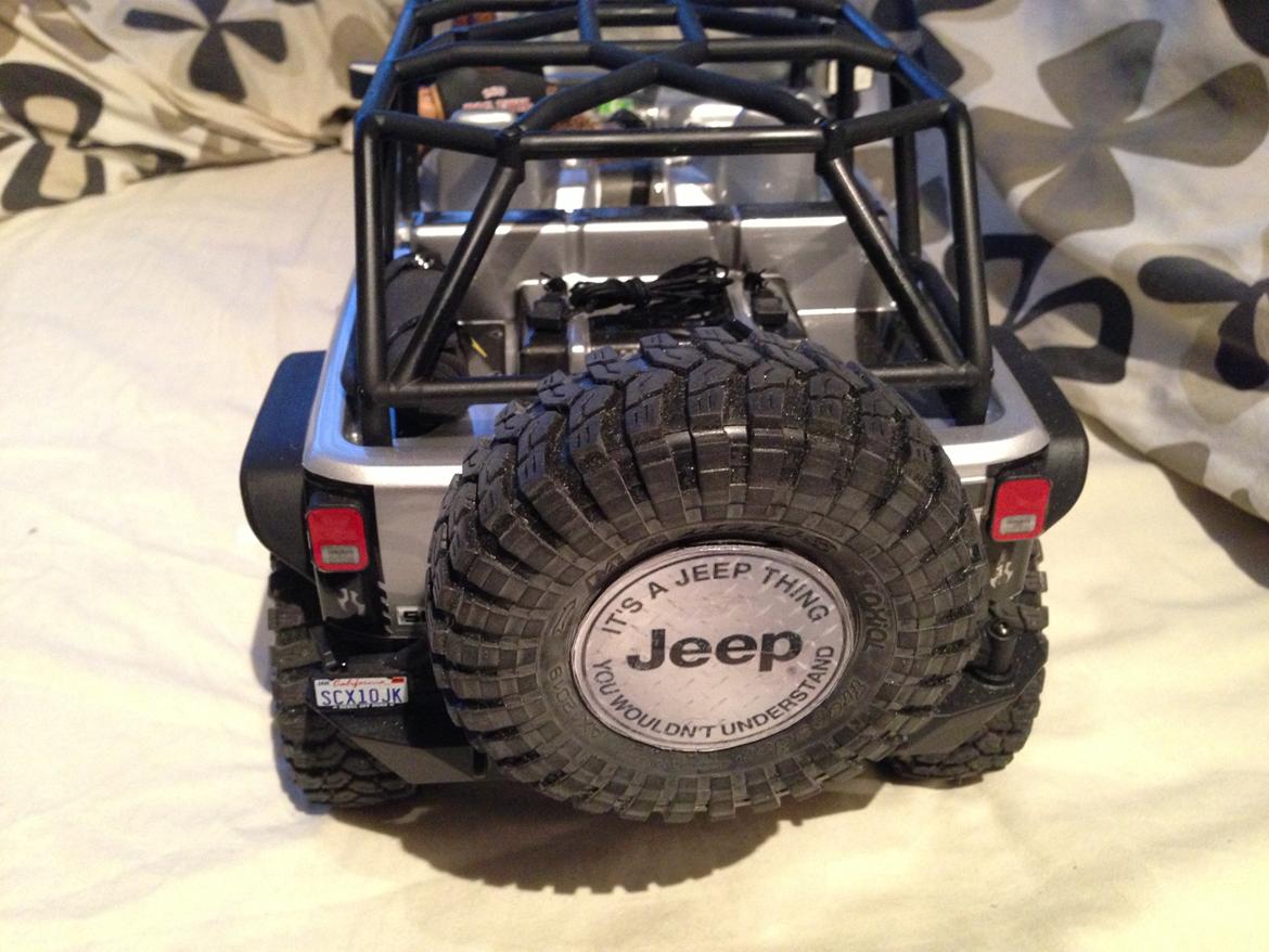 Off-Roader Axial SCX10 Jeep Wrangler Unlimited Rubicon billede 15