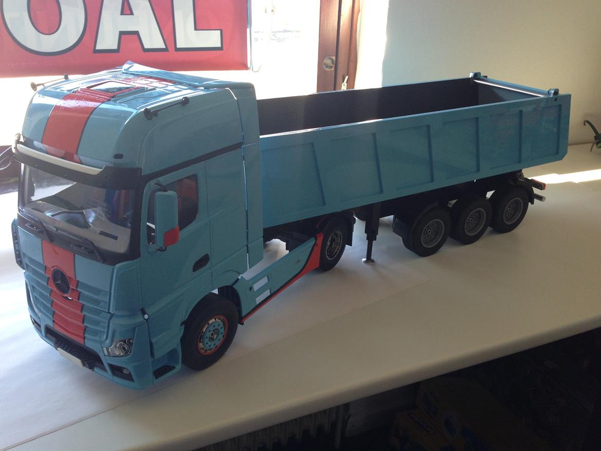 Lastbiler Tamiya Mercedes Actros Gigaspace 1851 billede 9