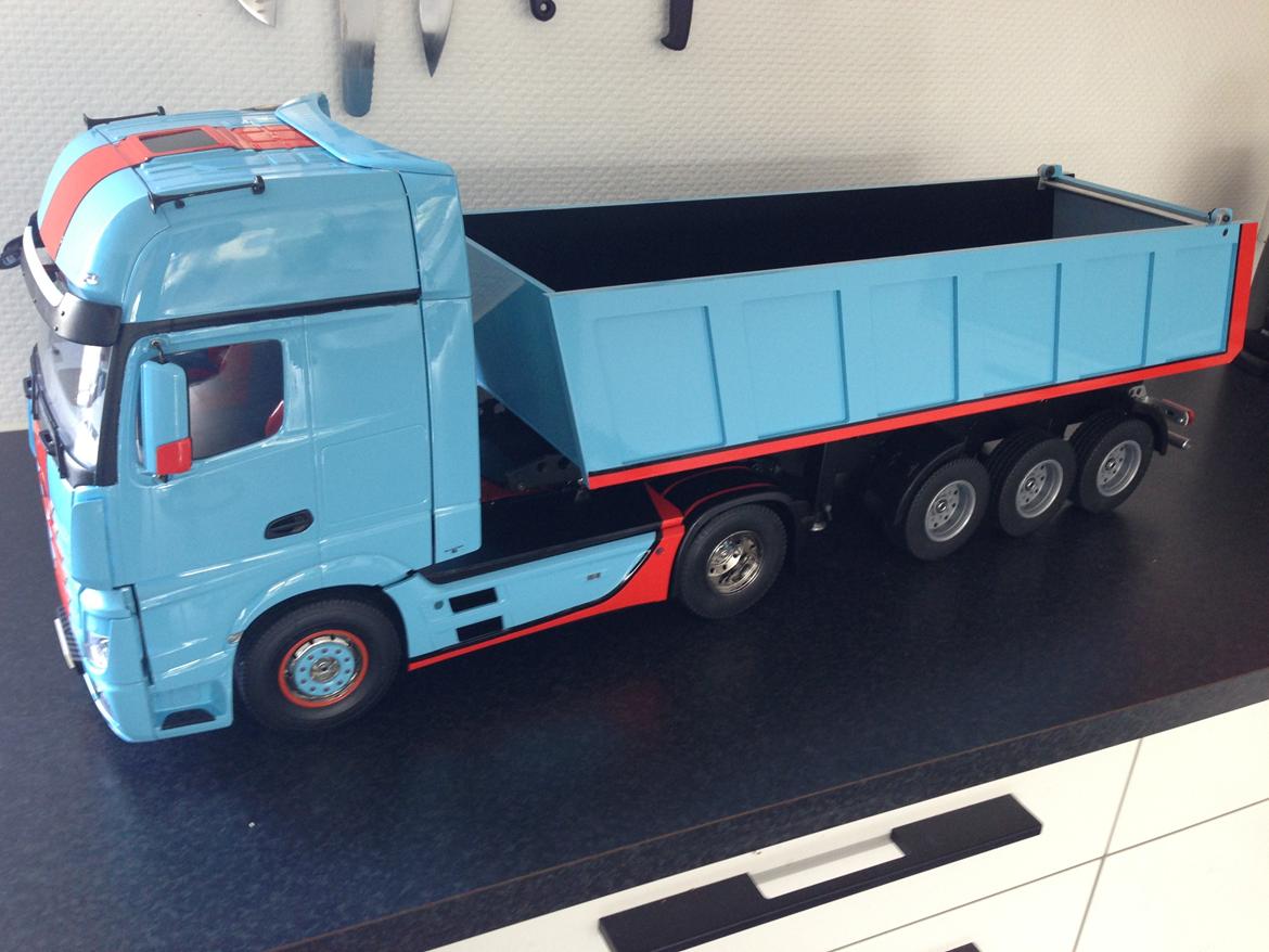 Lastbiler Tamiya Mercedes Actros Gigaspace 1851 billede 11