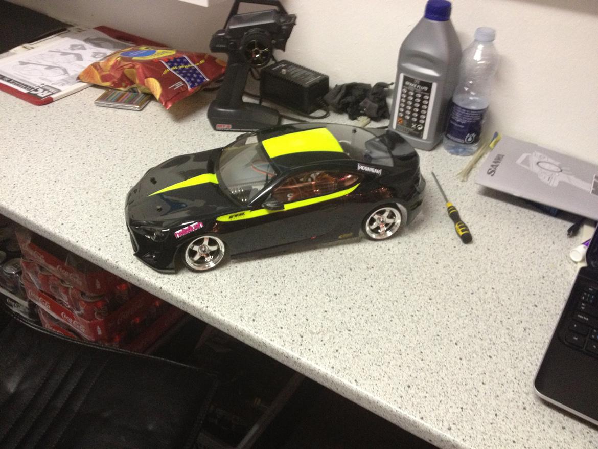 Bil Tamiya TA-06 SOLGT billede 1