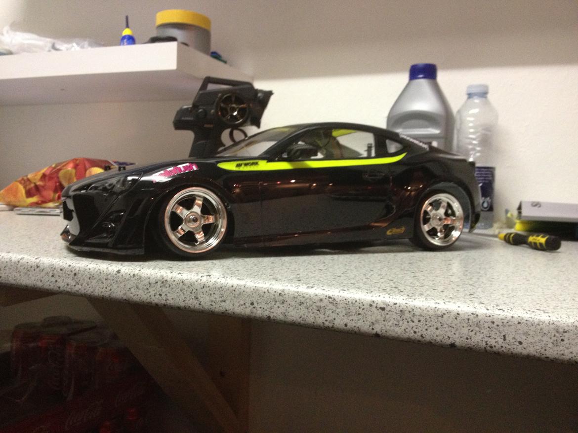 Bil Tamiya TA-06 SOLGT billede 2