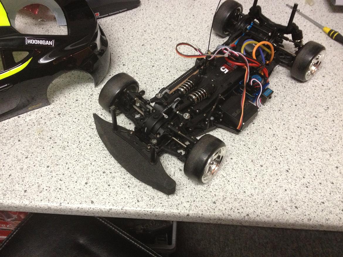 Bil Tamiya TA-06 SOLGT billede 4