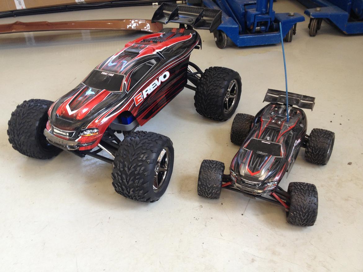 Bil Traxxas E-revo 1/10 brushless billede 2