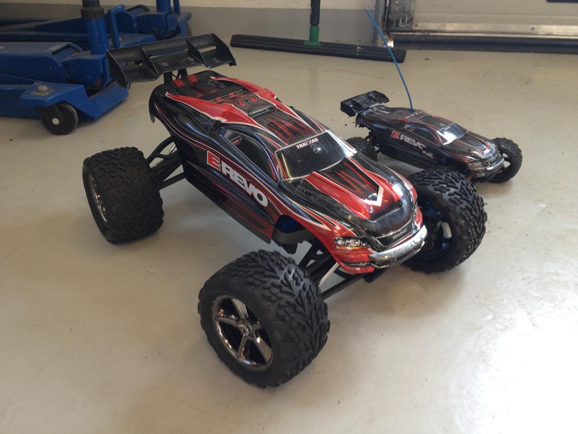 Bil Traxxas E-revo 1/10 brushless billede 4