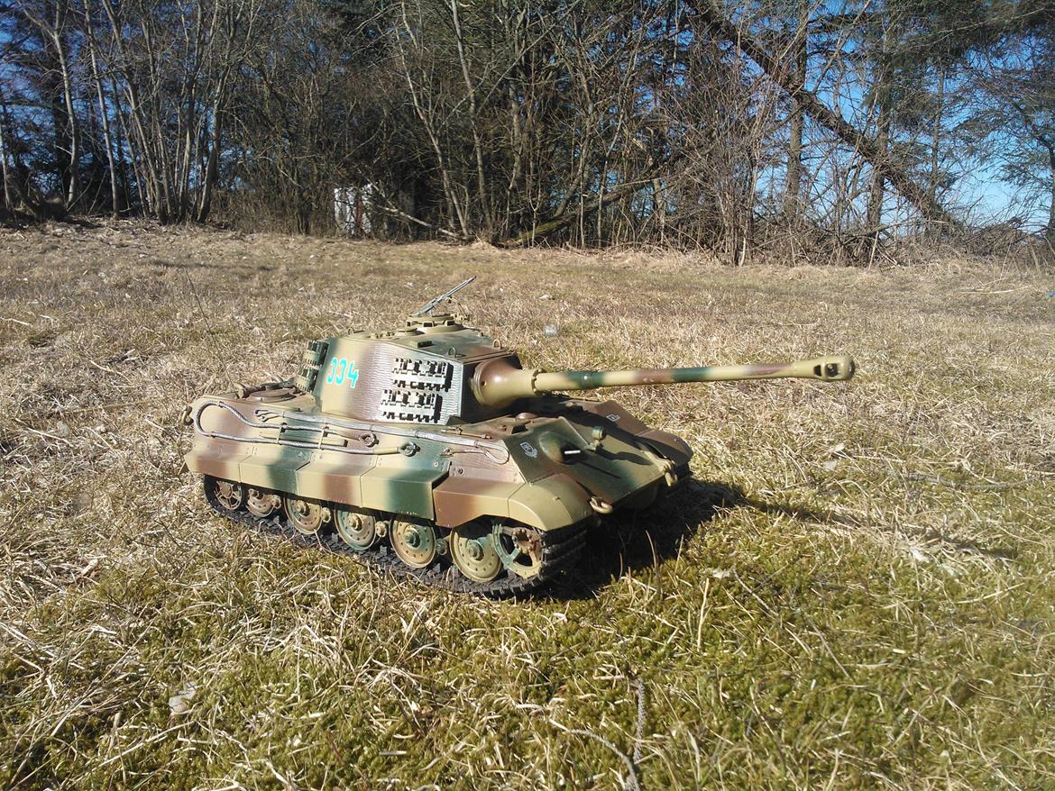 Militær Tamiya King Tiger billede 1