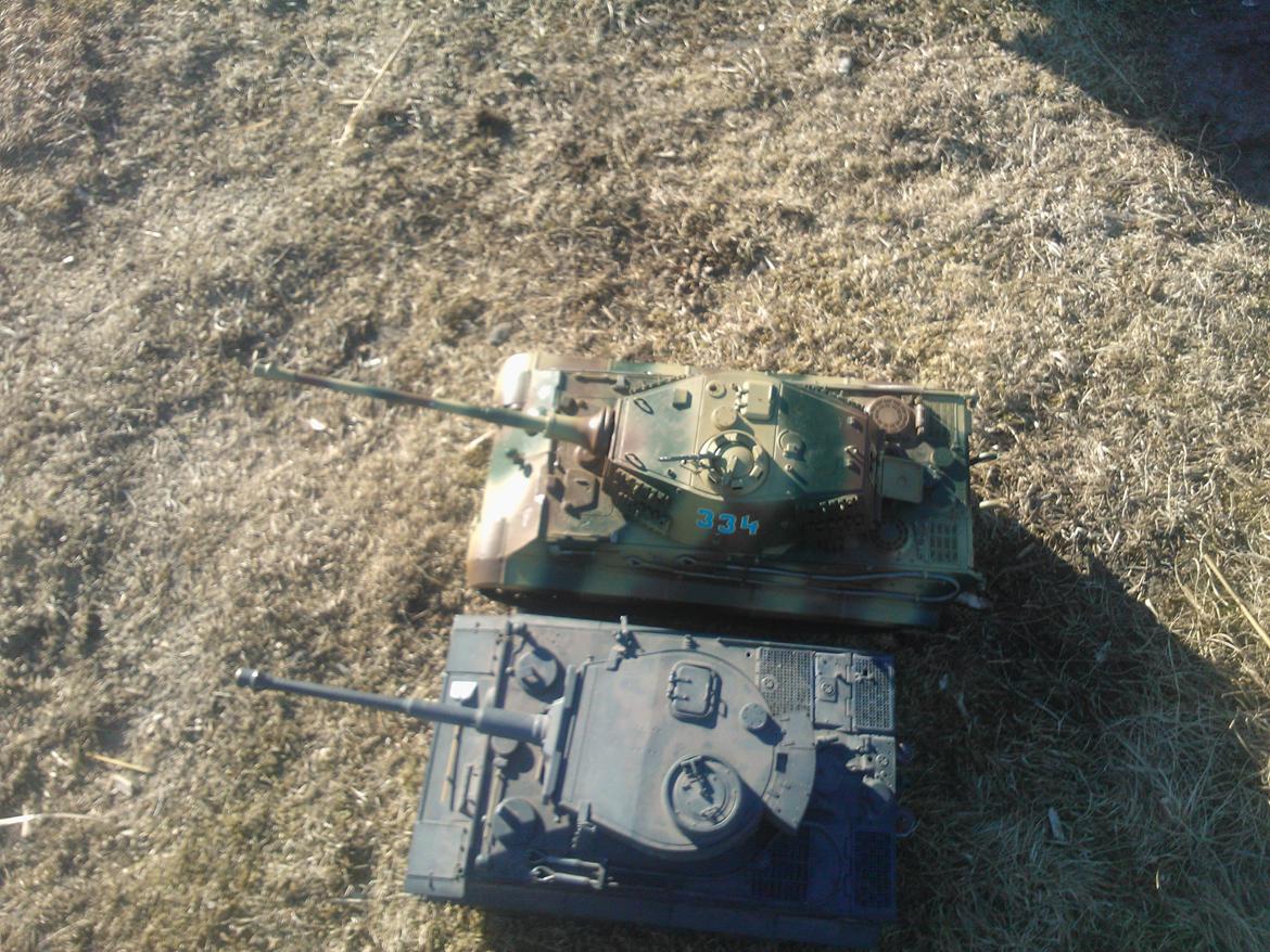 Militær Tamiya King Tiger - Ved siden af en Tiger 1. billede 6