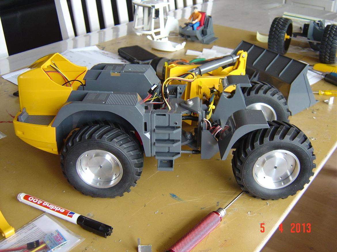 Maskiner CTI Bruder LIEBHERR 574 (SOLGT) billede 32