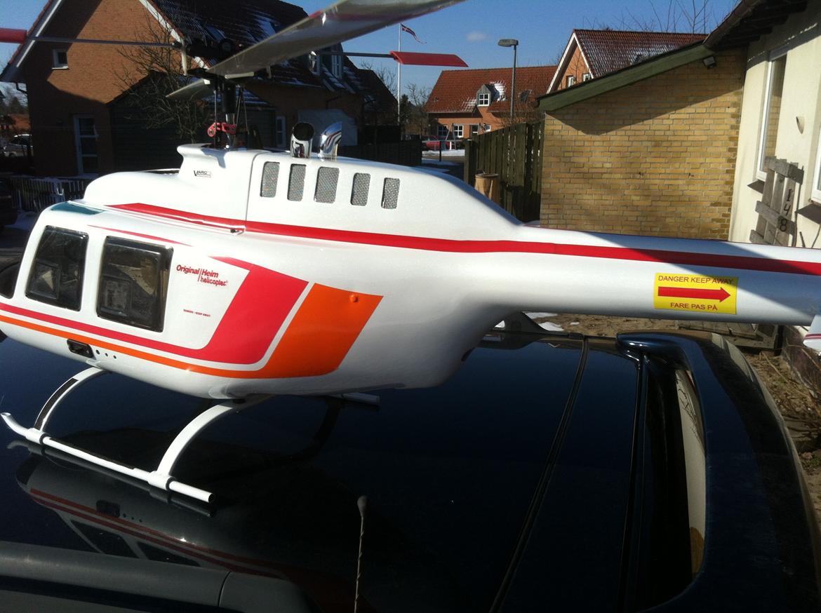 Helikopter Vario Jet Ranger SOLGT billede 2