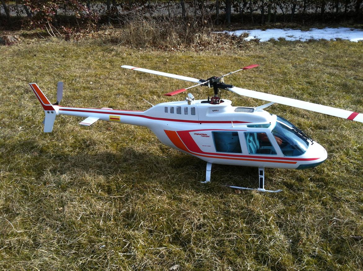 Helikopter Vario Jet Ranger SOLGT billede 5