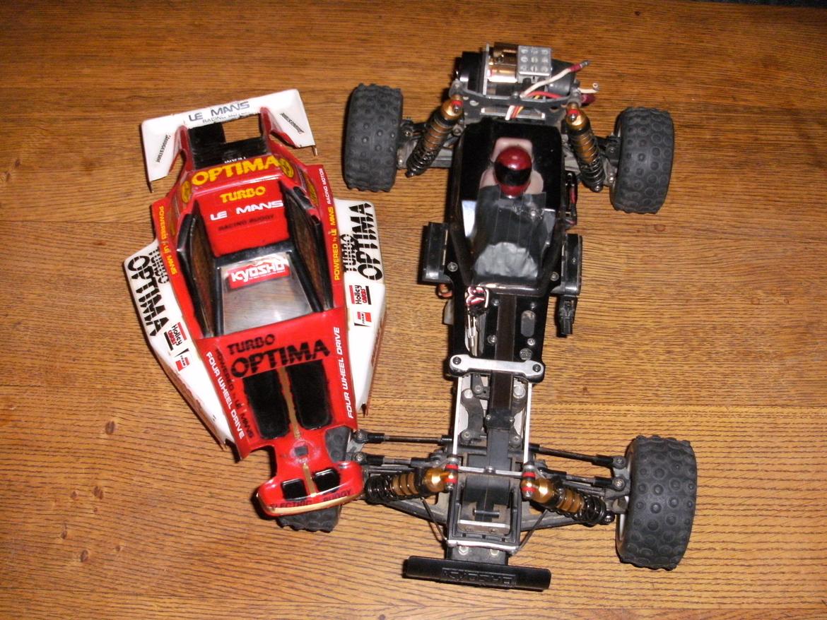 Buggy Kyosho Turbo Optima 4WD billede 8