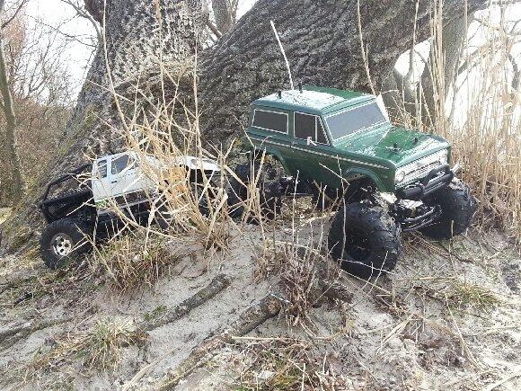 Off-Roader Tamiya CR-01 Ford Bronco WRC billede 10