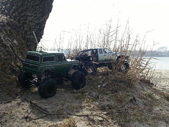Off-Roader Tamiya CR-01 Ford Bronco WRC billede 11