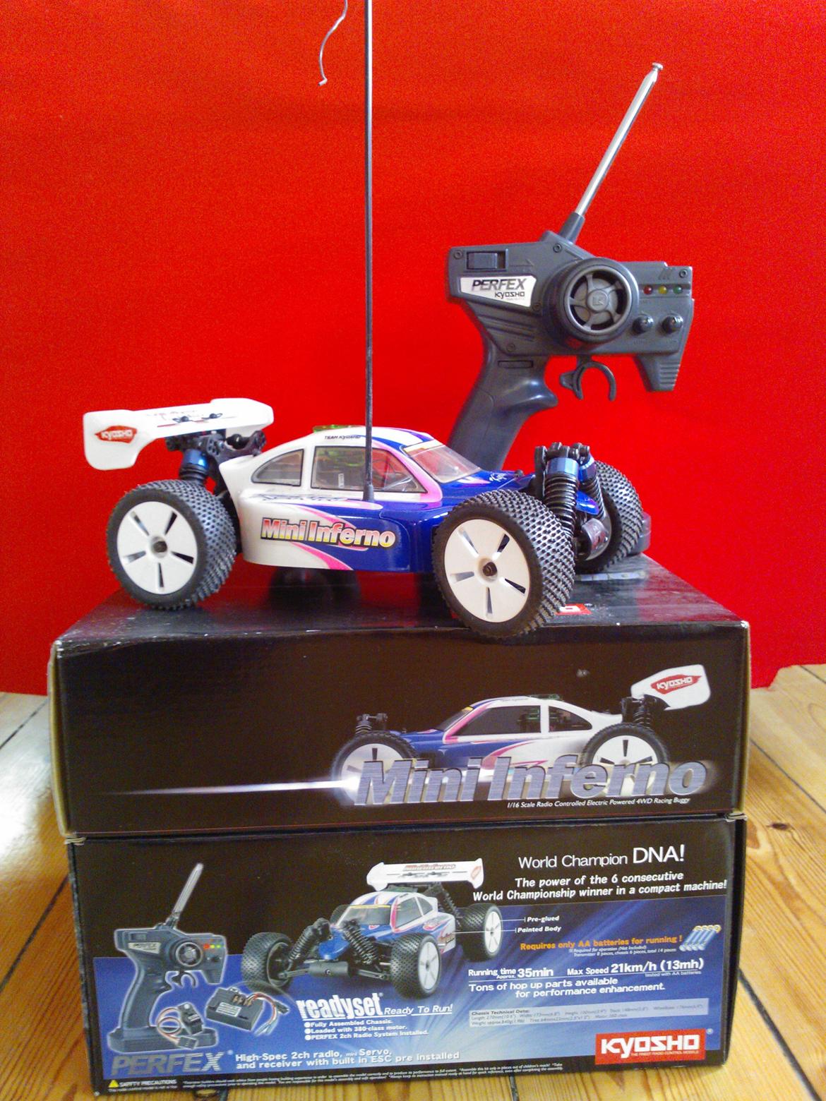 Buggy Kyosho Mini Inferno EP billede 3
