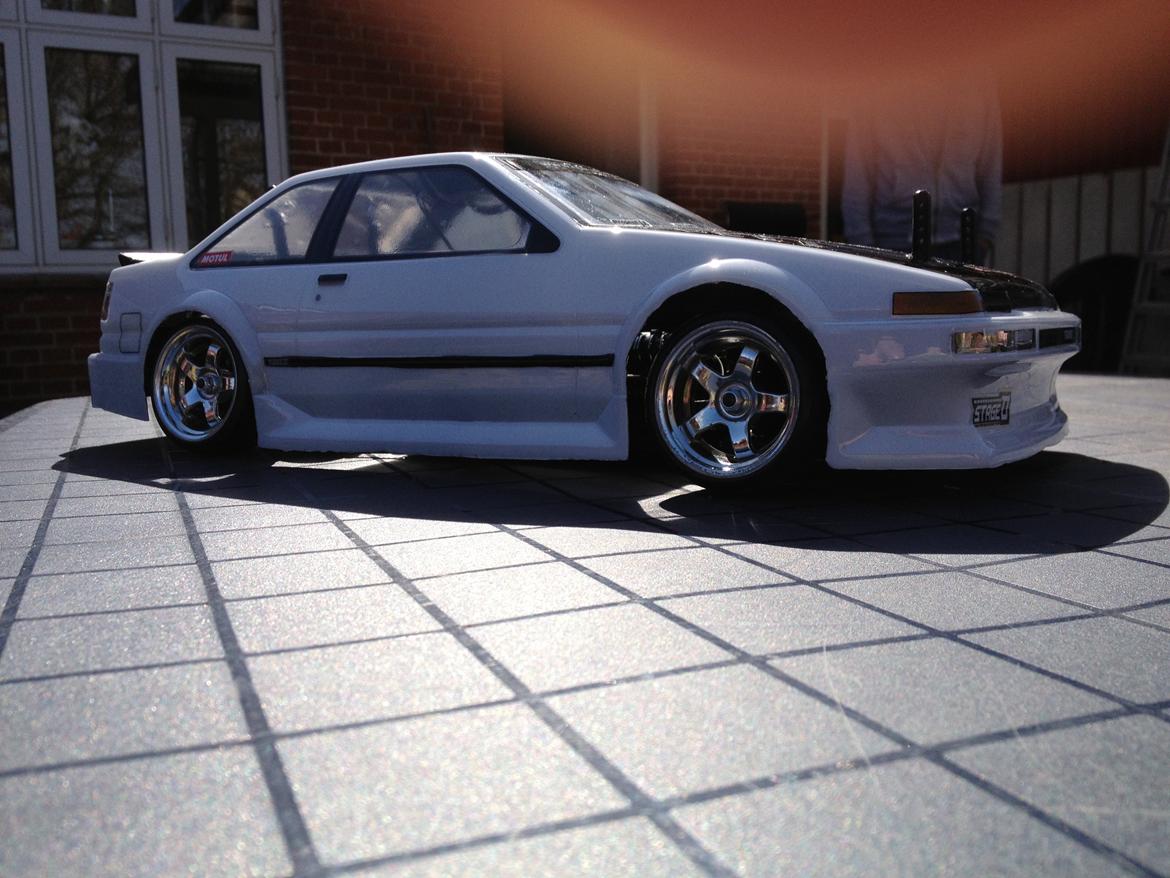 Bil Tamiya TA-06 SOLGT billede 14