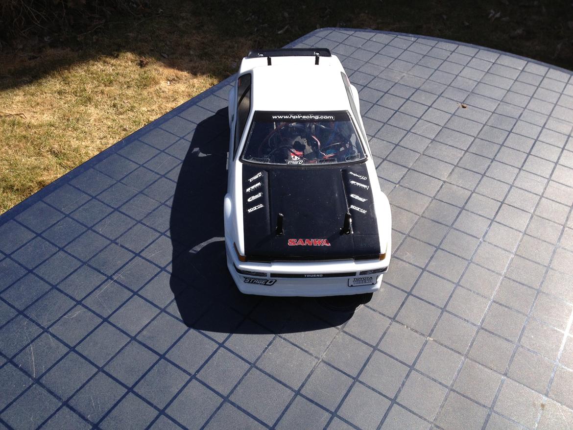 Bil Tamiya TA-06 SOLGT billede 15