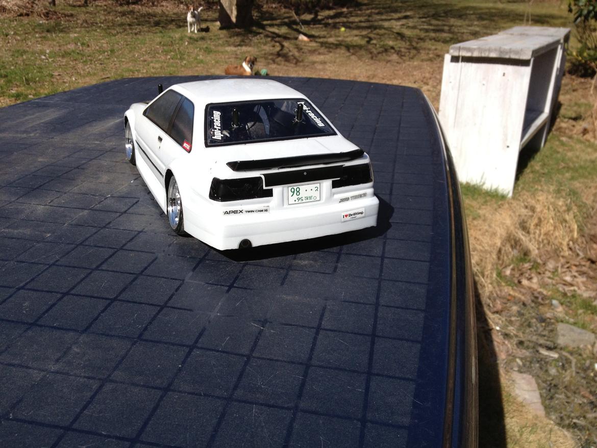 Bil Tamiya TA-06 SOLGT billede 17