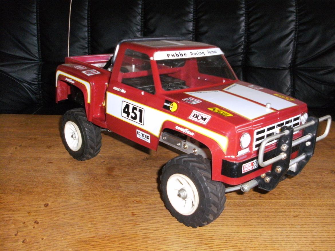 Off-Roader kyosho chevy 4x4 stepside graupner robbe datsun billede 6