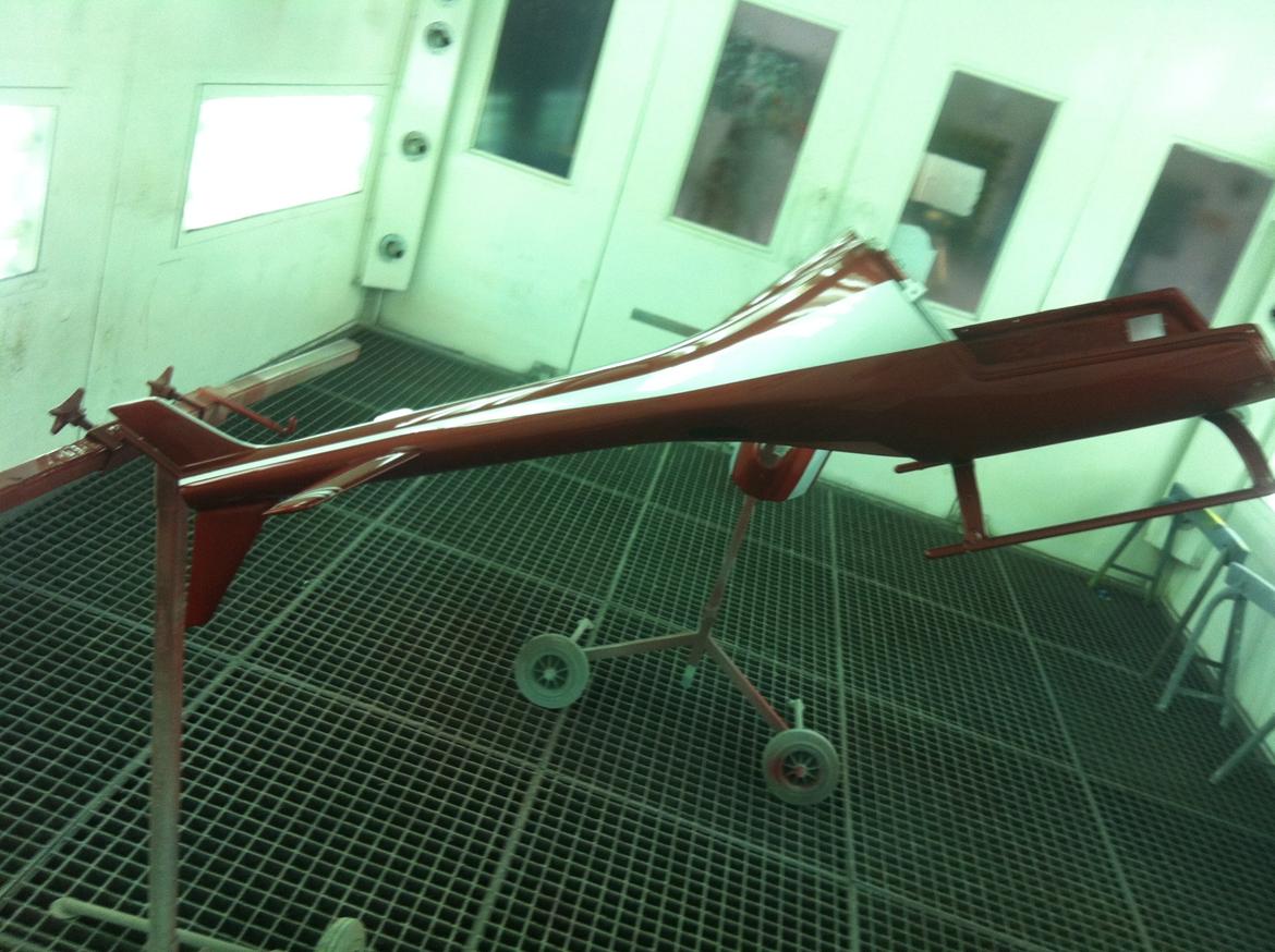 Helikopter Vario Flash SOLGT - under lakering billede 4