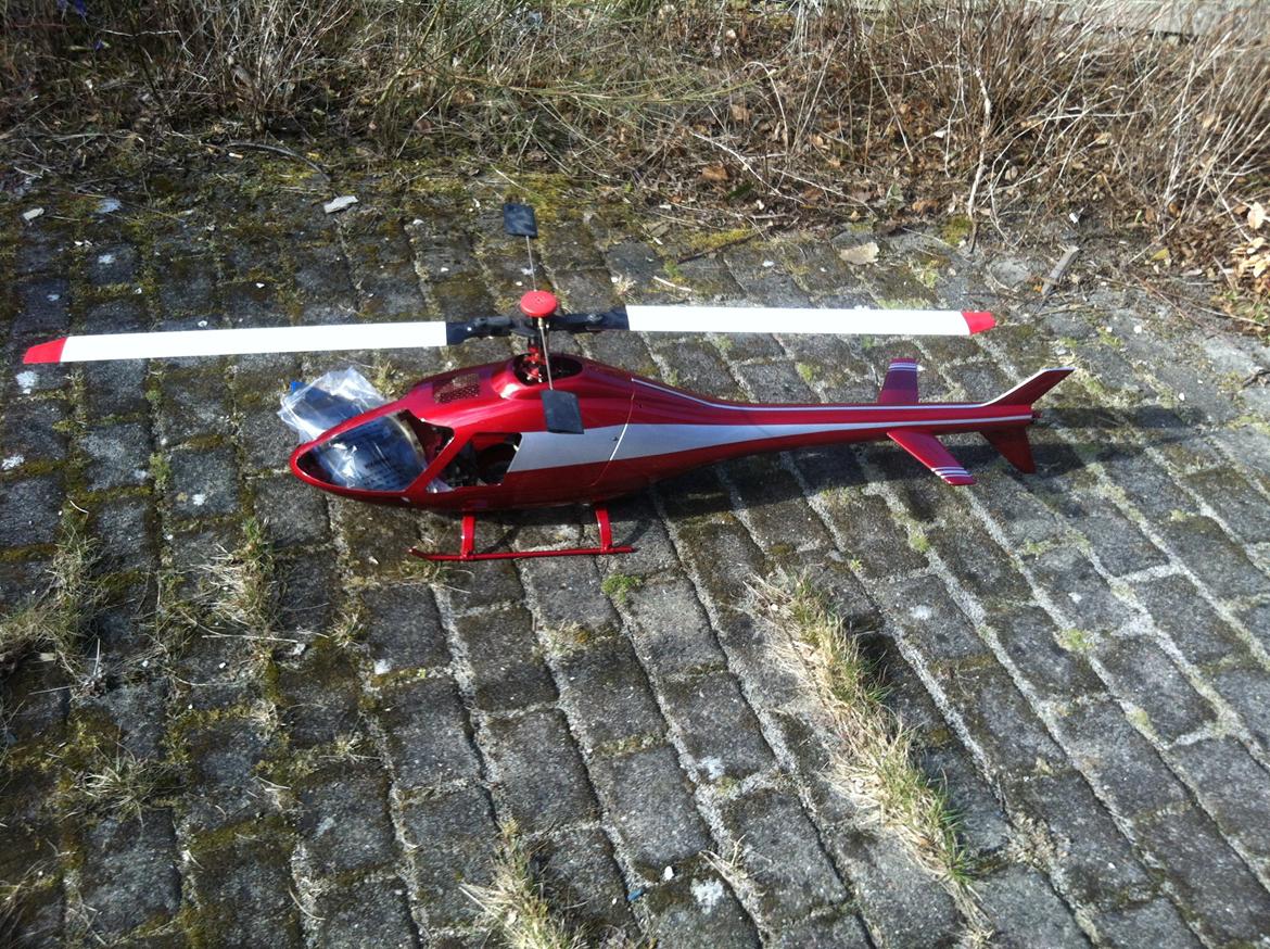 Helikopter Vario Flash SOLGT billede 3
