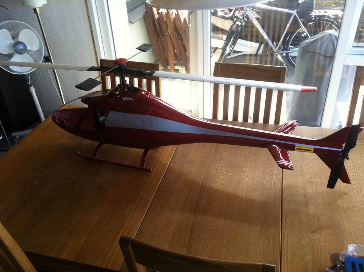 Helikopter Vario Flash SOLGT billede 9