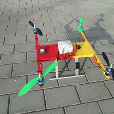 Multirotor Quadrocopter (H-frame)