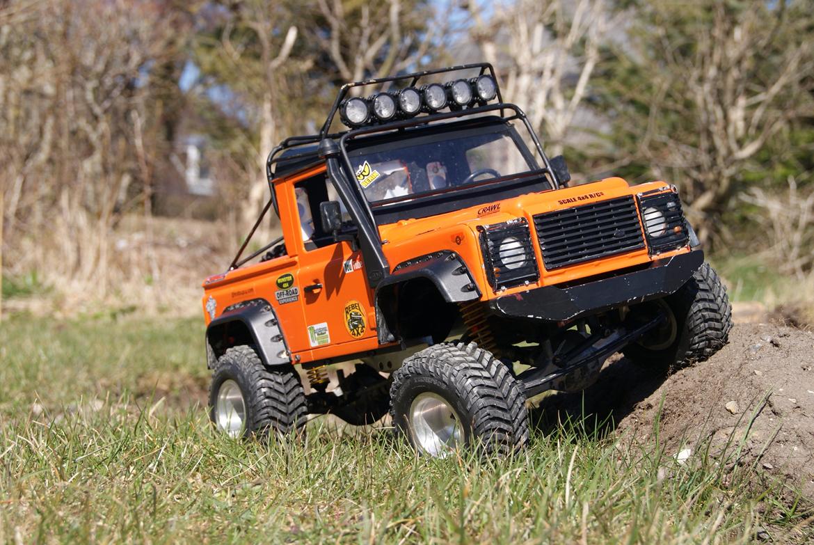 Off-Roader Land Rover Defender D90 pick-up billede 2