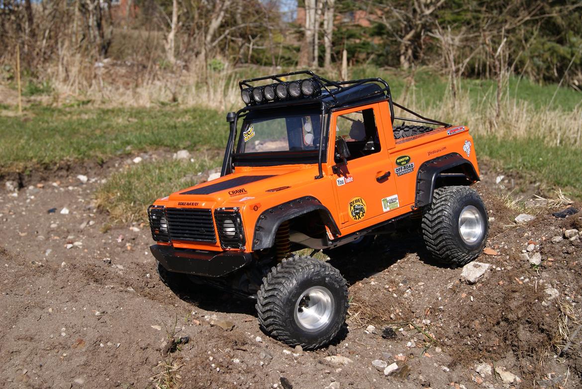 Off-Roader Land Rover Defender D90 pick-up billede 9