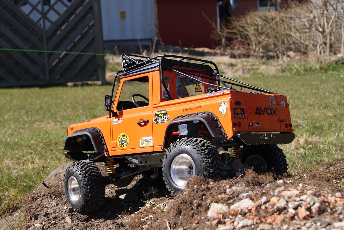 Off-Roader Land Rover Defender D90 pick-up billede 13