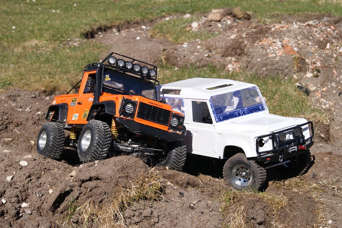 Off-Roader Land Rover Defender D90 pick-up - Sammen med min Mex, som er næste projekt :) billede 20