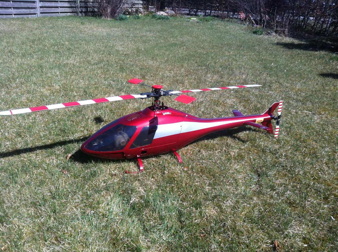 Helikopter Vario Flash SOLGT billede 1
