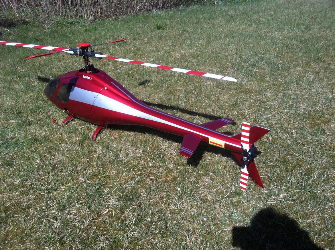 Helikopter Vario Flash SOLGT billede 2