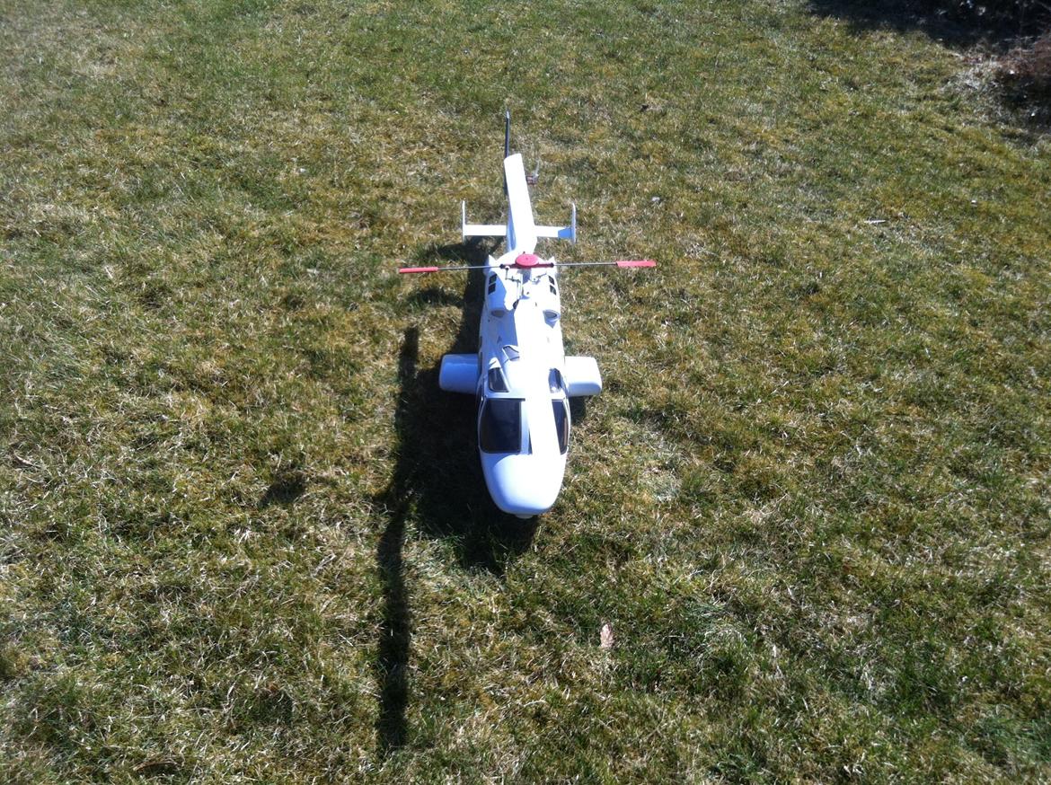 Helikopter Vario Bell 222 billede 2