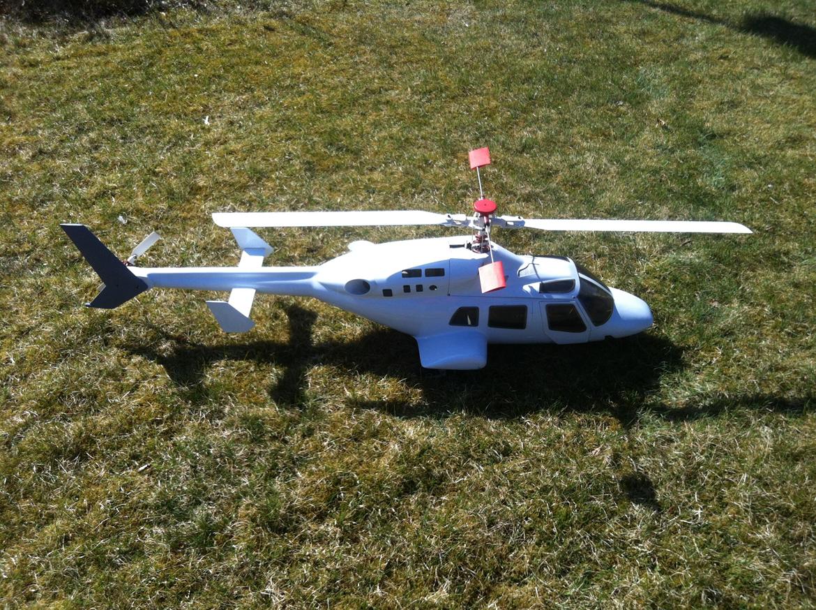 Helikopter Vario Bell 222 billede 3