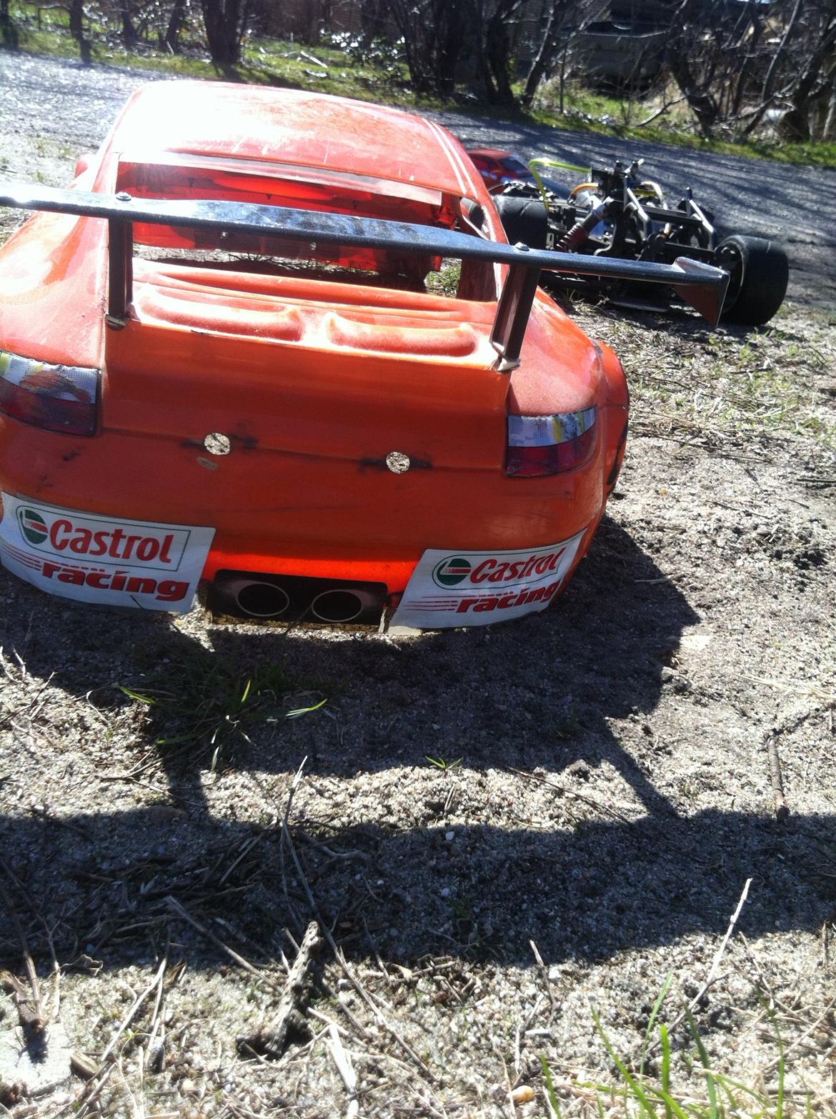 Bil FG porsche 1:5 SOLGT billede 2